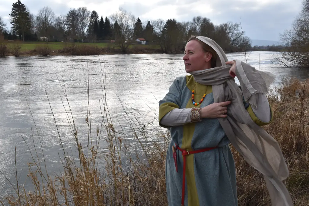 Eine sächsische Dame aus der Epoche der Heiligen Ewalde